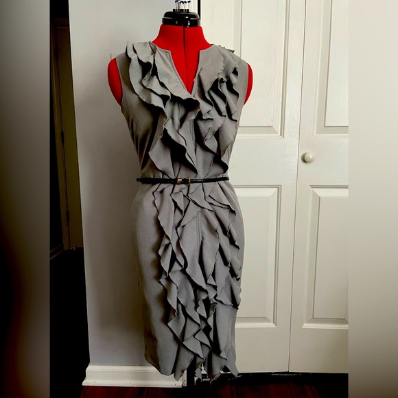 Sculpted Calvin Klein Dress - Picture 1 of 7